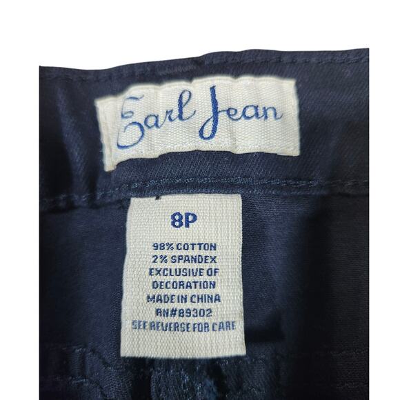 Earl Jean Women’s 8P Black Western Cowgirl Jeans Bling Bow Festival Country Chic - Picture 7 of 8